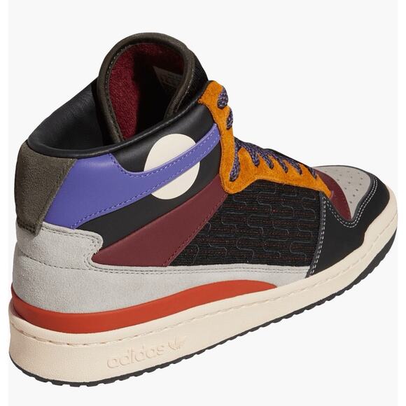 Adidas Size 5 Men Forum Mid Patchwork Nordstrom Rare New Leather Textile - Picture 5 of 14